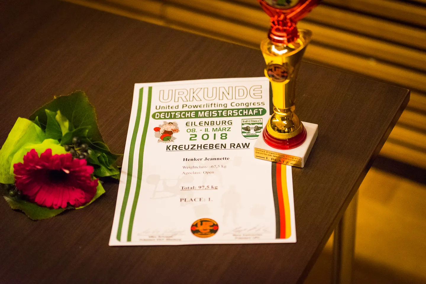 Deutsche Meisterschaft des UPC 2018 – 3x Gold für Naunhof
