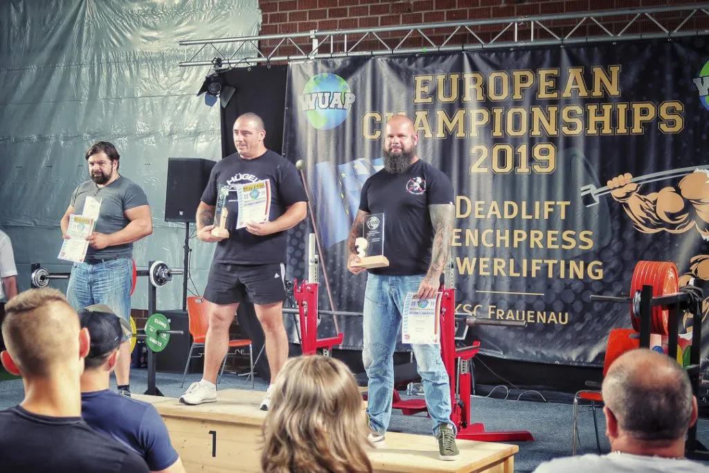 Silber und Bronze bei der Powerlifting Europameisterschaft der WUAP 2019