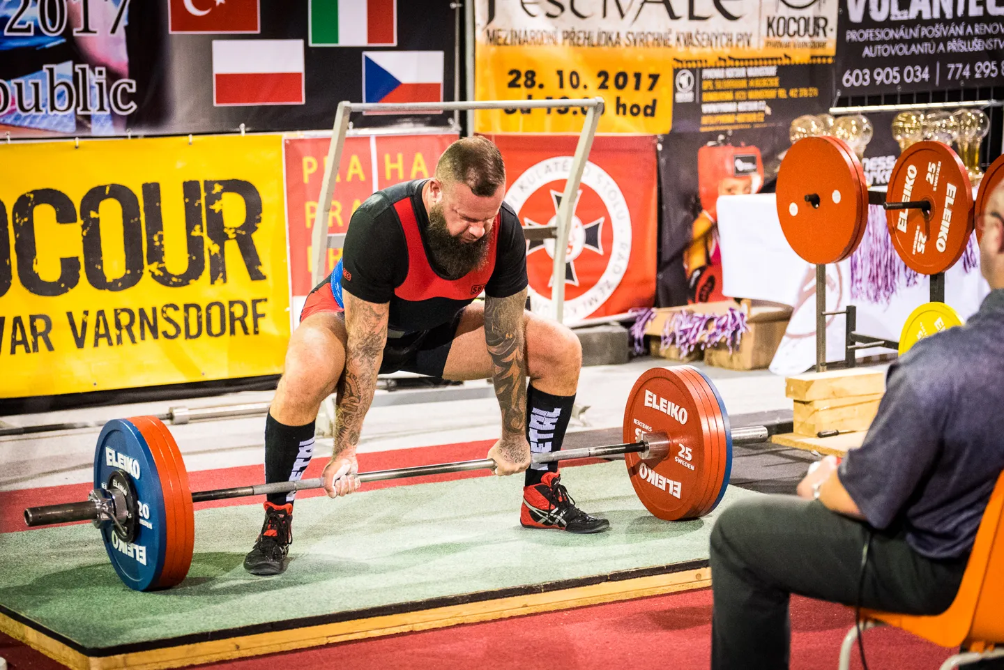 Ronny wird Weltmeister im Powerlifting 2017