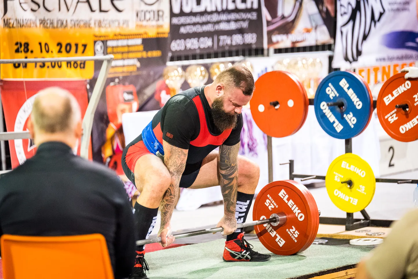 Ronny wird Weltmeister im Powerlifting 2017